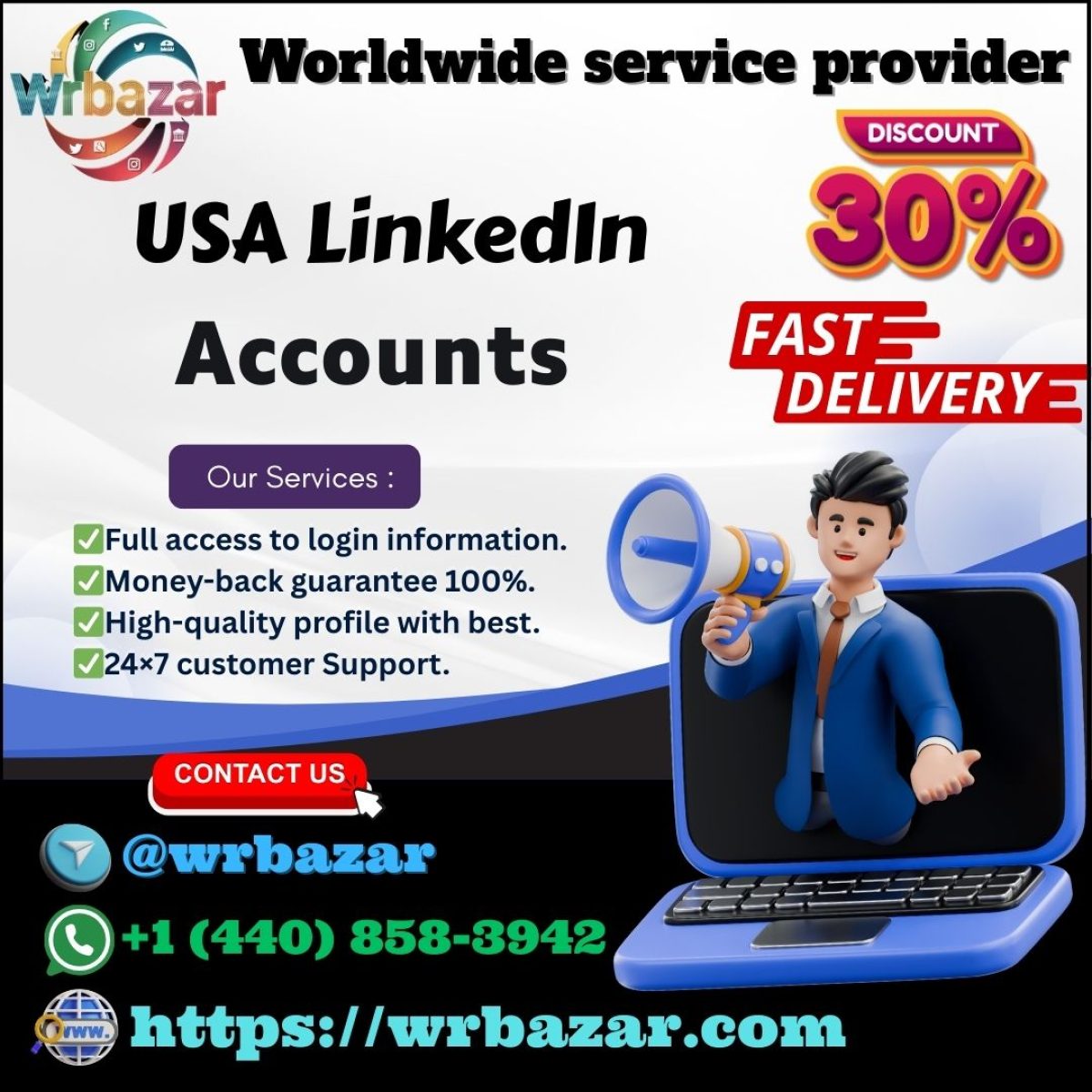 USA LinkedIn Accounts